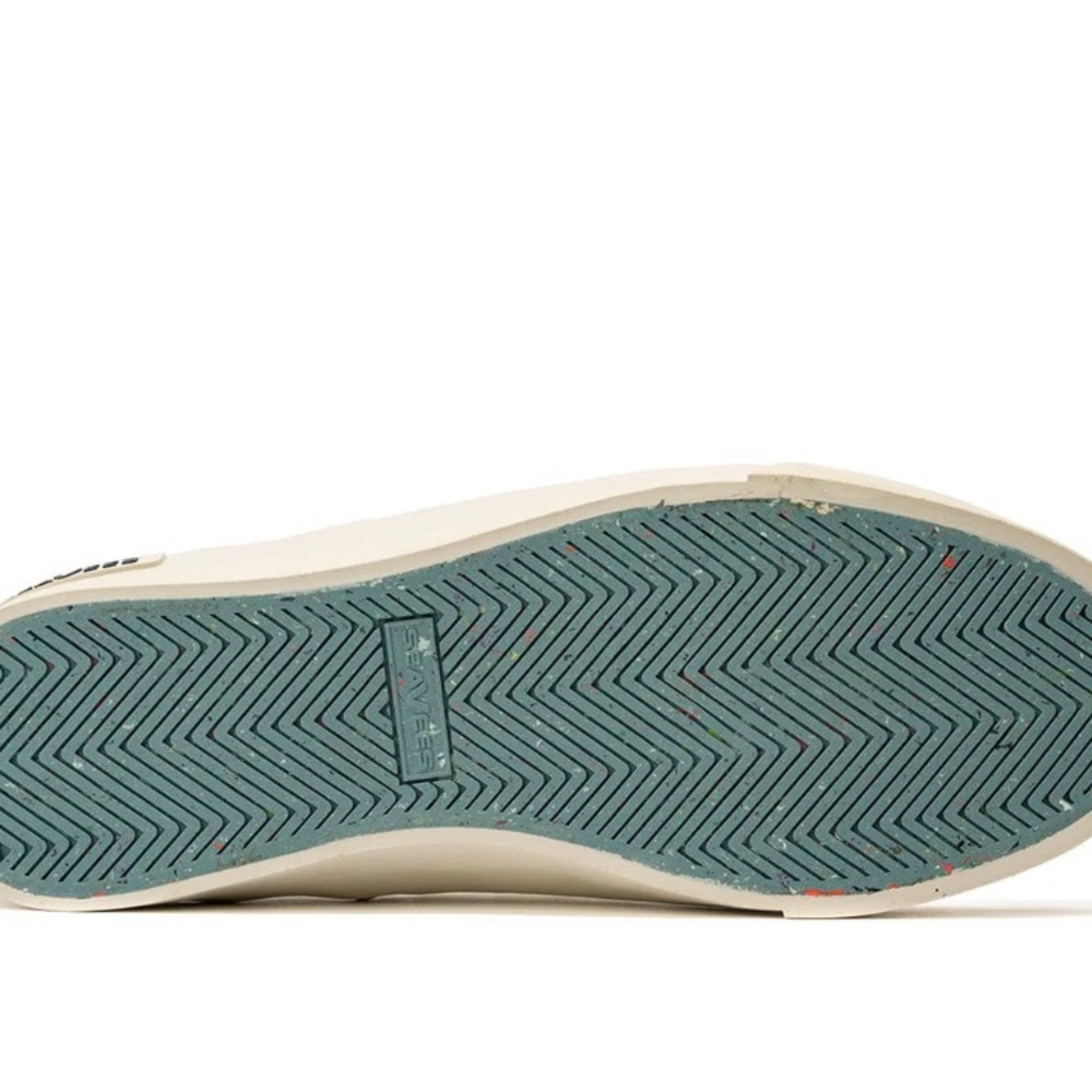 SeaVees Baja Platform Lace Slip on Sneakers Cream 8.5 - Picture 5 of 9